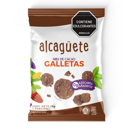 5 Pack Galletas Nibs de Cacao