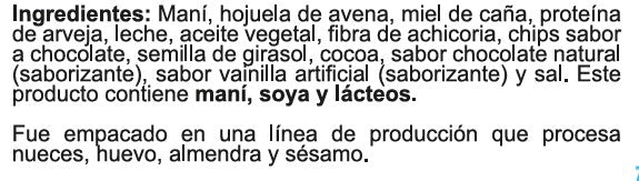 Granola con proteína sabor chocolate 250 grm