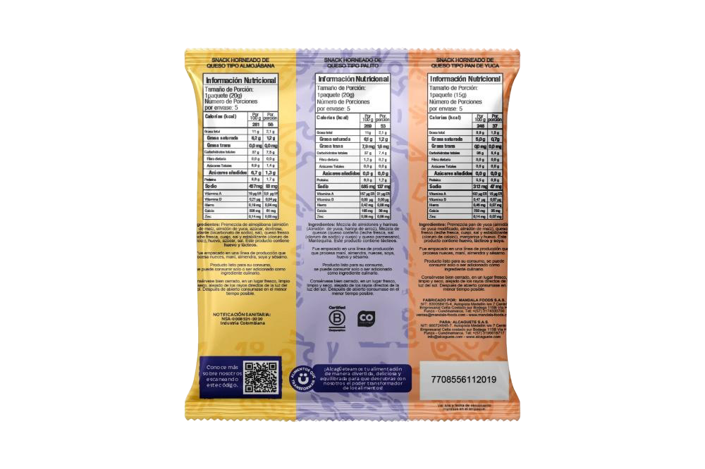 15 pack snacks sin gluten