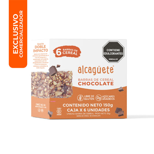 MP 6 pack Barras de chocolate Alcagüete