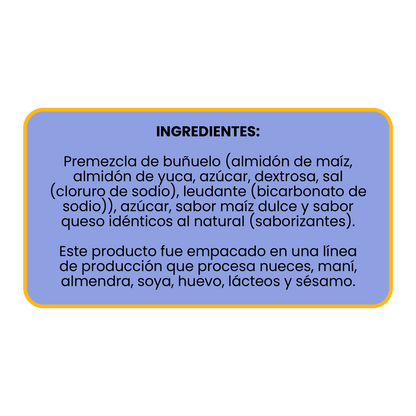 Premezcla Waffles Buñuelo 380g