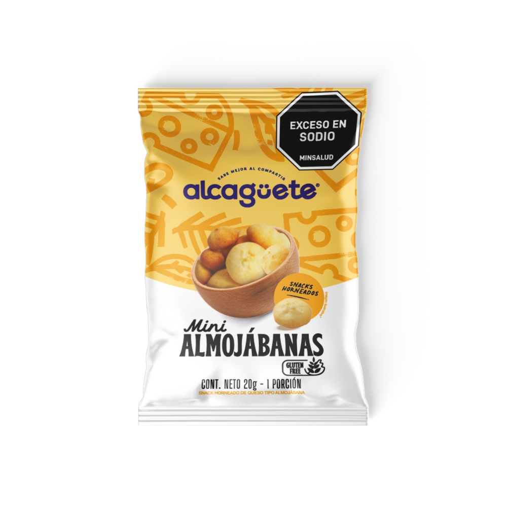 6 Pack Mini Almojabanas Alcaguete x 120g