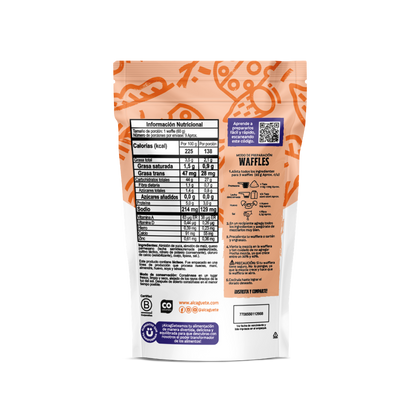 Premezcla Waffles Pandeyuca con Queso incluido 300g