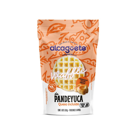 Premezcla Waffles Pandeyuca con Queso incluido 300g